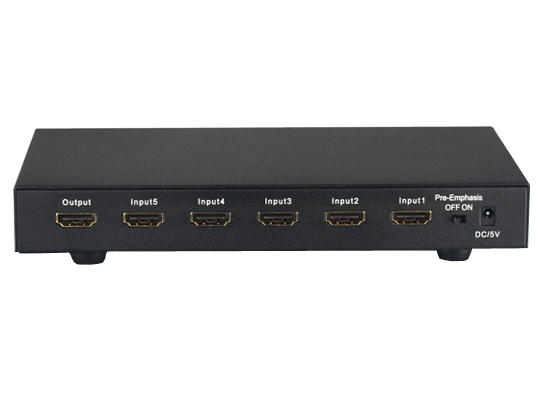 5X1 HDMI Switch With Remote